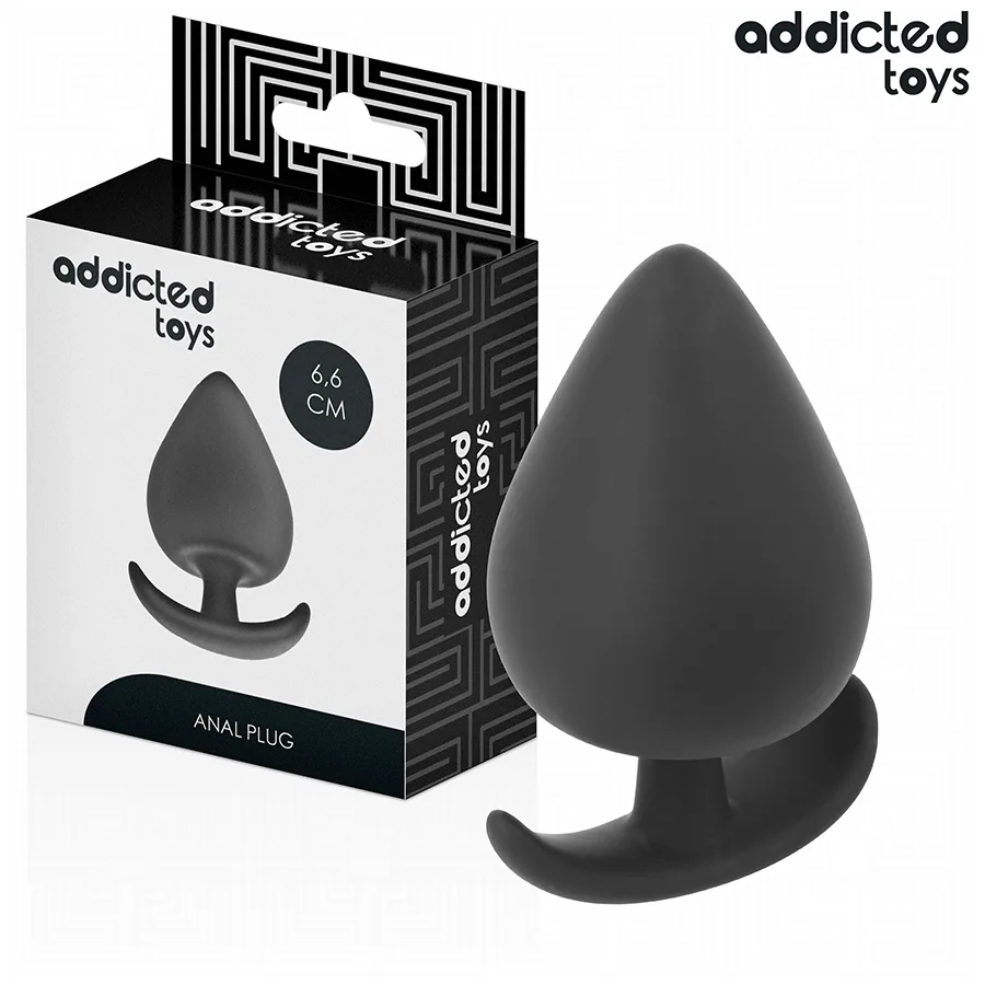 Plug Anal Taille M 6,6 cm Addicted