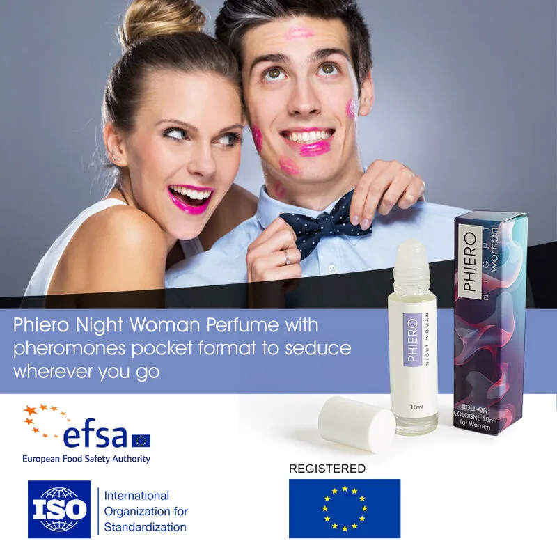 Phiero Night Woman. Parfum aux Phéromones en Format 500 Cosmetics phéromones