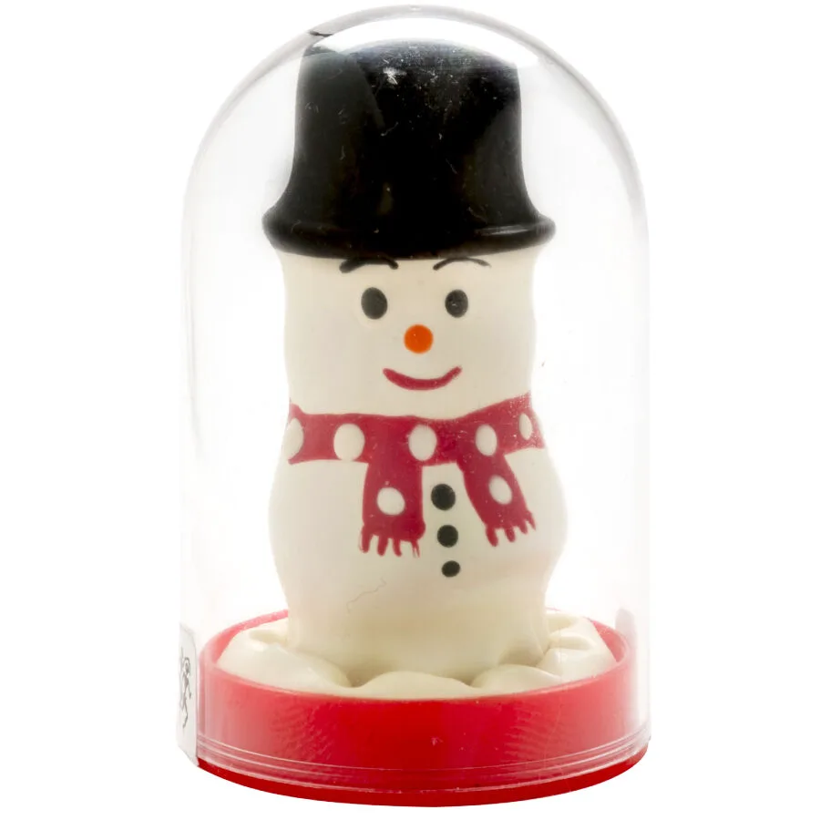 Préservatifs Fantaisie Peints à la Main Bonhomme de Neige