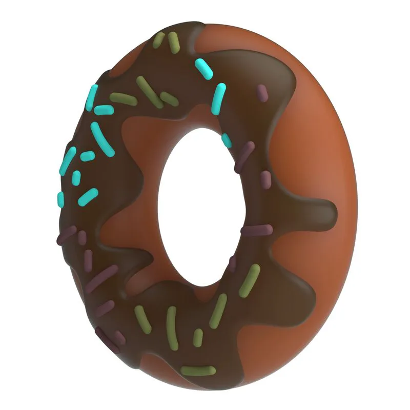 Anneau pénien Super Donut Marron Pretty Love