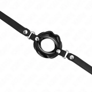 Bâillon en cuir