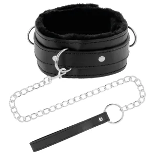 Collier BDSM en cuir