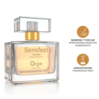 Sensfeel pour Homme Pheromone Booster Eau de Toilette 50 Orgie phéromones