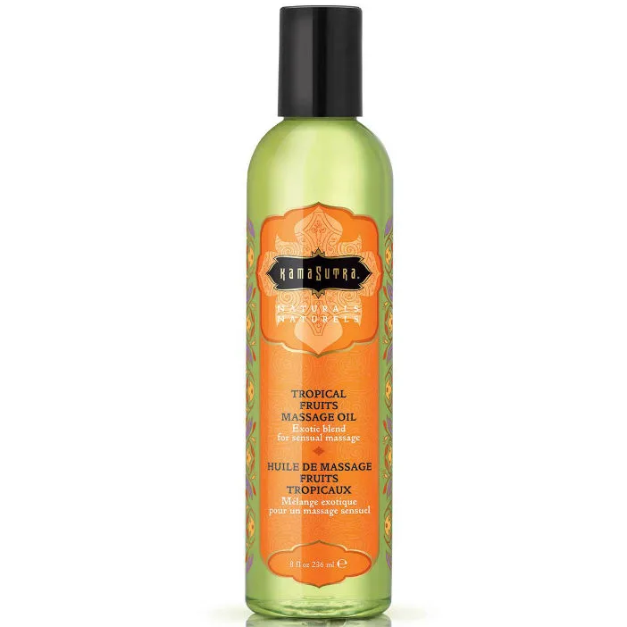 Huile de Massage Naturals Fruits Tropicaux 236 ml Kamasutra