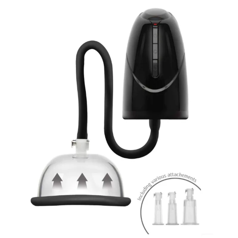 Stimulateur clitoridien Pompe à Vide Automatique pour Vagin et Clitoris Noir She.e.o