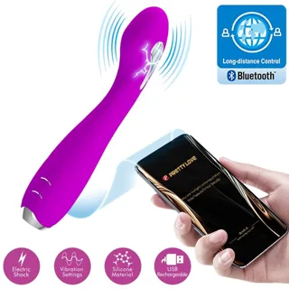 Vibromasseur Hector Electroshock Vibrator Application Gratuite Violet