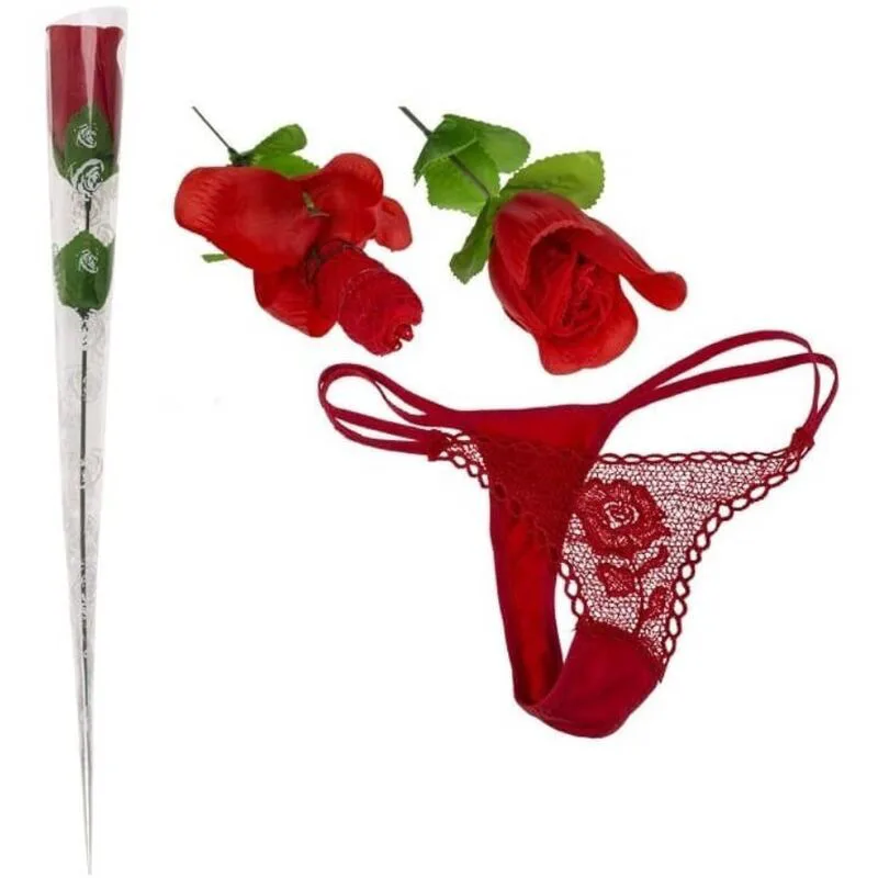 Rose Transformable en String Diablo Picante rose jeu coquin