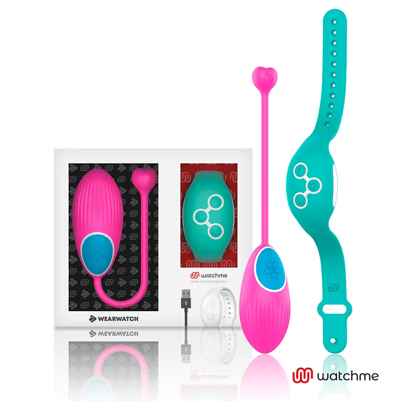 Vibromasseur Watchme Technologie Télécommande Uf Fuchsia / Eau de Mer Wearwatch