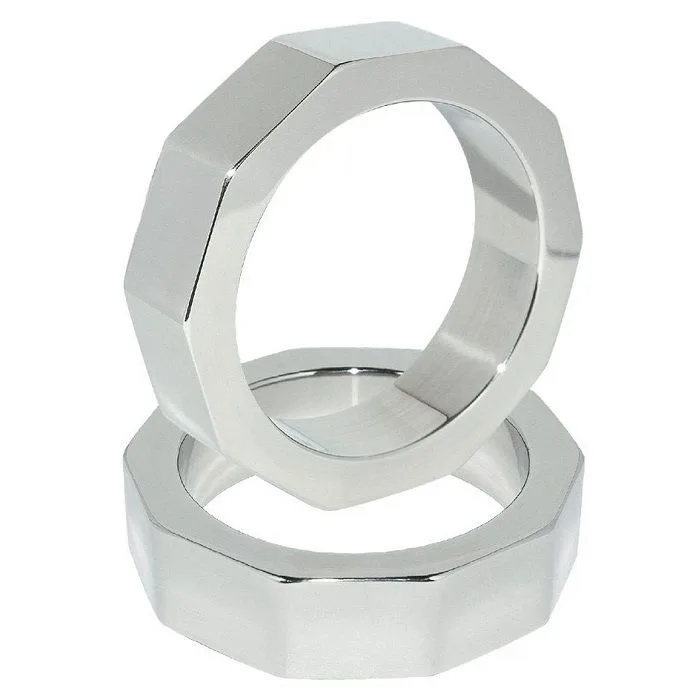 Anneau de Pénis et Décrou de Testicule 45 mm Metal Hard