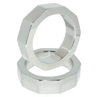 Anneau de Pénis et Décrou de Testicule 45 mm Metal Hard