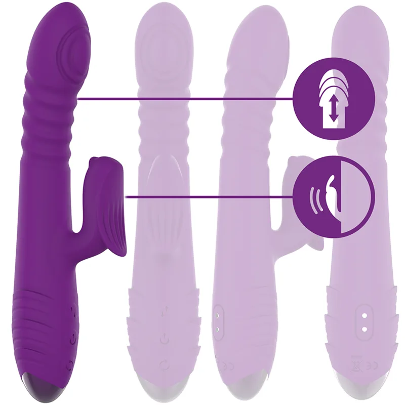 Vibromasseur Rechargeable Multifonction Iggy Up & Down Intense