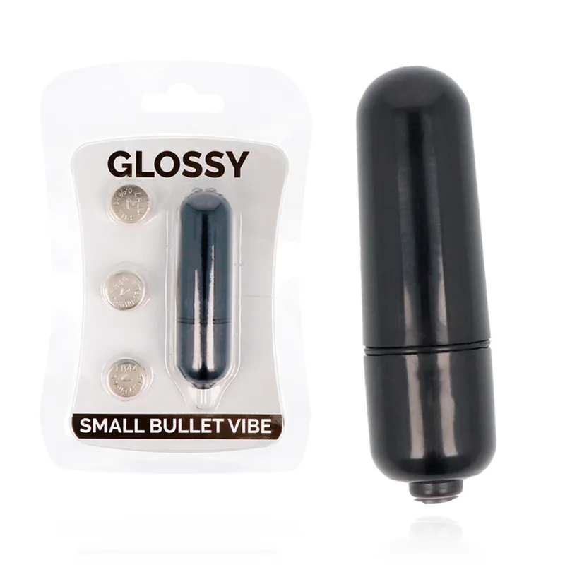 Vibromasseur Petite Bullet Vibe Noir Glossy
