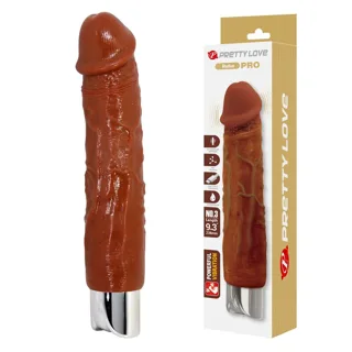 Vibromasseur Réaliste Professionnel 23,5 cm Ø 4,8 cm Pretty Love