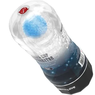Housse de Masturbateur Planet Bleu Pretty Love
