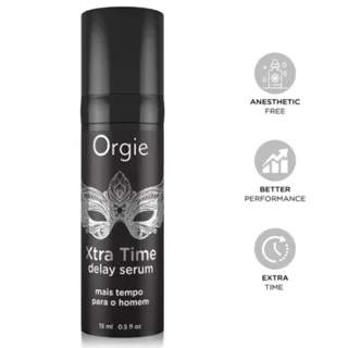 Sérum Retardant à Base de Silicone Xtra Time sans Orgie aphrodisiaque homme
