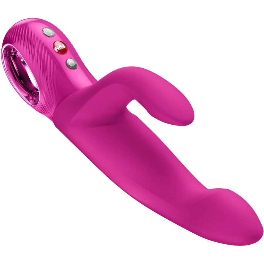 Vibromasseur Bi Stronic Immerse Thrusting Rabbit Pulsators Magenta Fun Factory