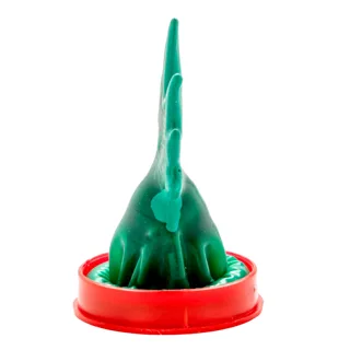 Préservatifs Fantaisie Peints à la Main Cannabis Modèle 1 Condomerie