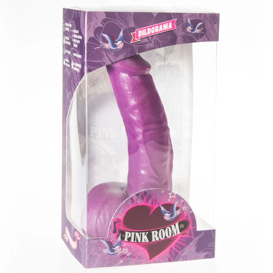 Gode Réaliste Connor Violet 16 cm Pink Room