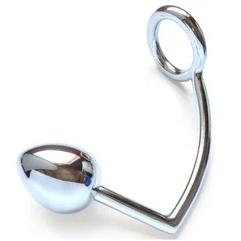 Anneau avec Crochet Anal 50mm Metal Hard