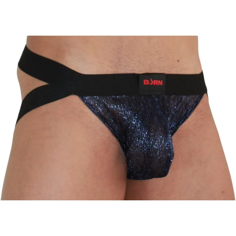 Jockstrap Bleu Brillant / Noir l Burn