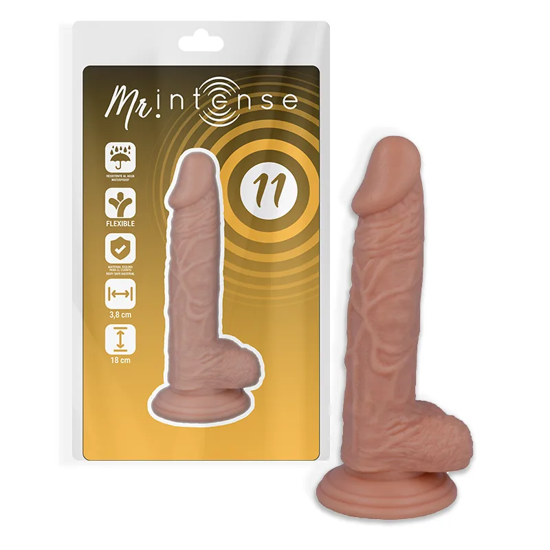 Gode Réaliste 18 x 3,8 cm Mr Intense