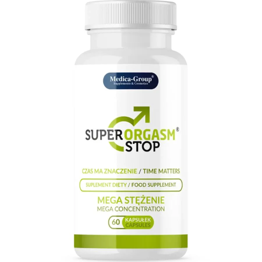 Super Orgasm Stop Delay pour Hommes 60 Capsules Medica Group complements