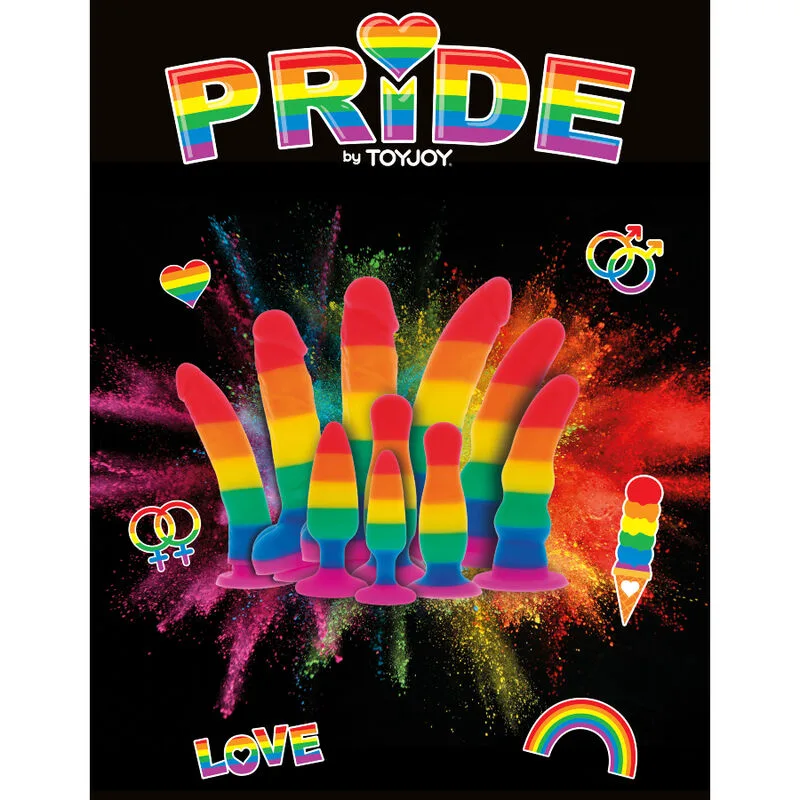 Drapeau LGBT Plug Twink 8.5 CM Pride masturbateur