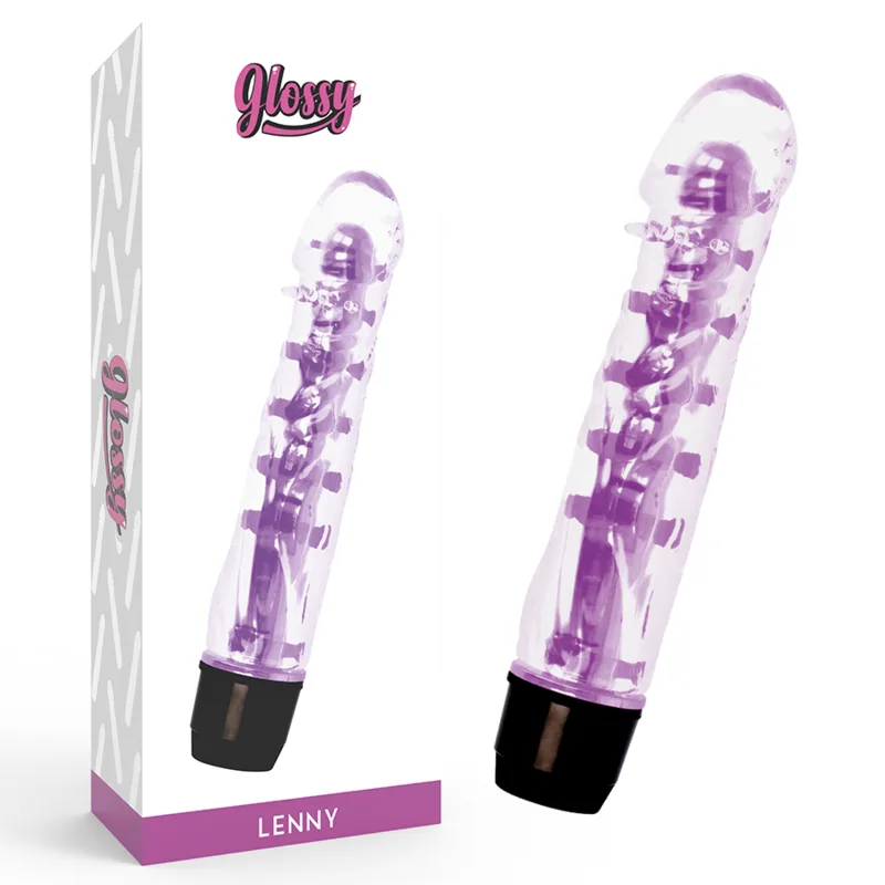 Vibromasseur Lenny Violet Glossy