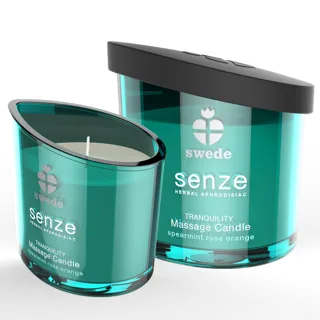 Bougie de Massage Sweede Senze Tranquility Menthe Verte, Swede