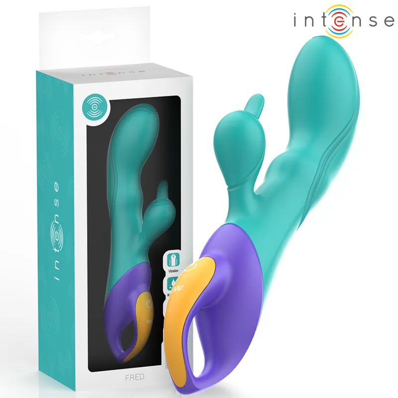 Fred Vibromasseur Rabbit Bleu Intense