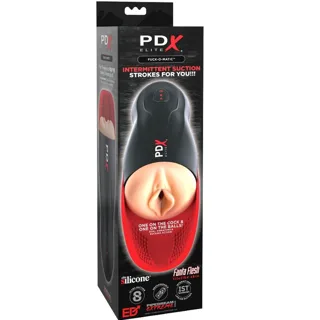 Masturbateur Fuck-o-matic Vagin Double Vibration Pénis