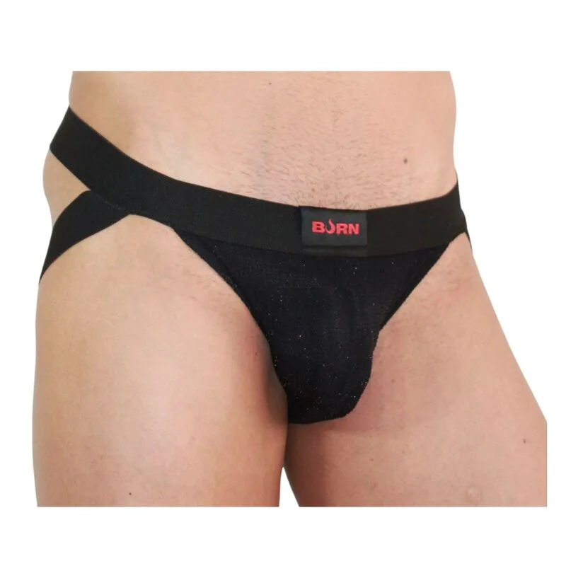 Jockstrap Noir Brillant l Burn