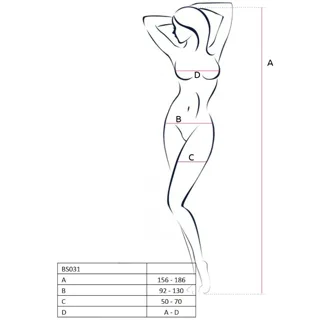 Body Résille rouge