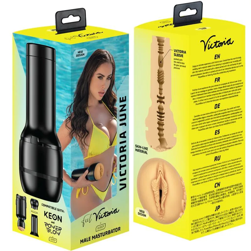 Feel Victoria June Masturbateur Kiiroo modèle 2