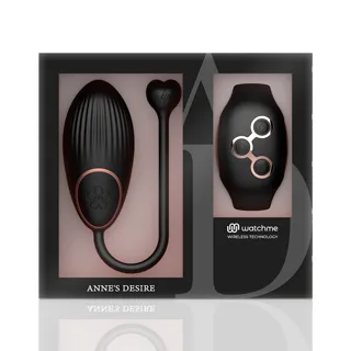 Œuf Vibrant Desire Annes Desire - vue 10 - Noir et or
