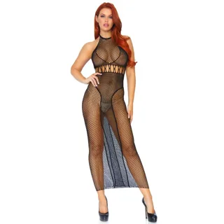 Robe sans Dos Double Filet Lisse Leg Avenue nuisette