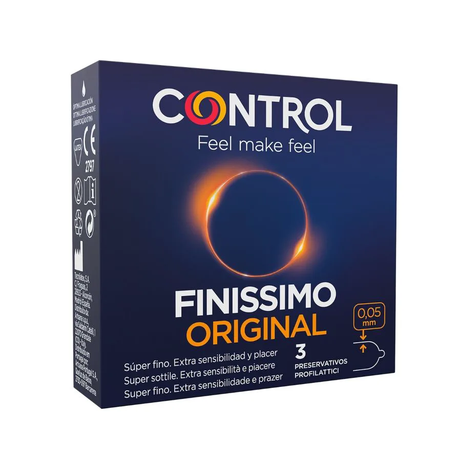 Préservatifs Finissimo 3 Unités Control