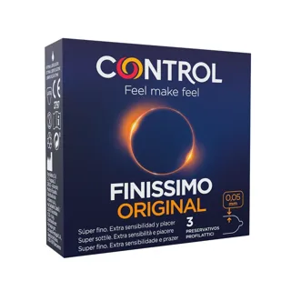 Préservatifs Finissimo 3 Unités Control
