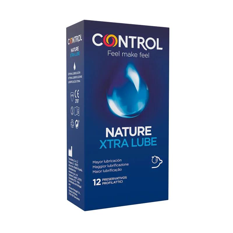 Adapta Nature Extralube Préservatifs 12 Unités Control