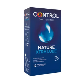 Adapta Nature Extralube Préservatifs 12 Unités Control