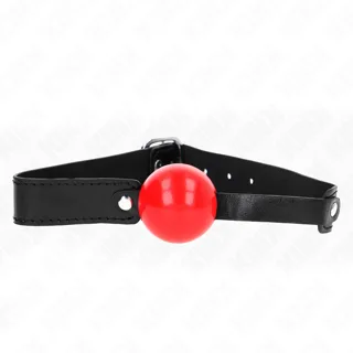 Balle TPE Souple 4 CM Bâillon Modèle 1 66 X 2,5 CM Kink bâillon