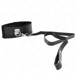 Collier BDSM en cuir