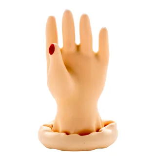 Modèle Main 1 : préservatif fantaisie peint à la main Condomerie, objet décoratif