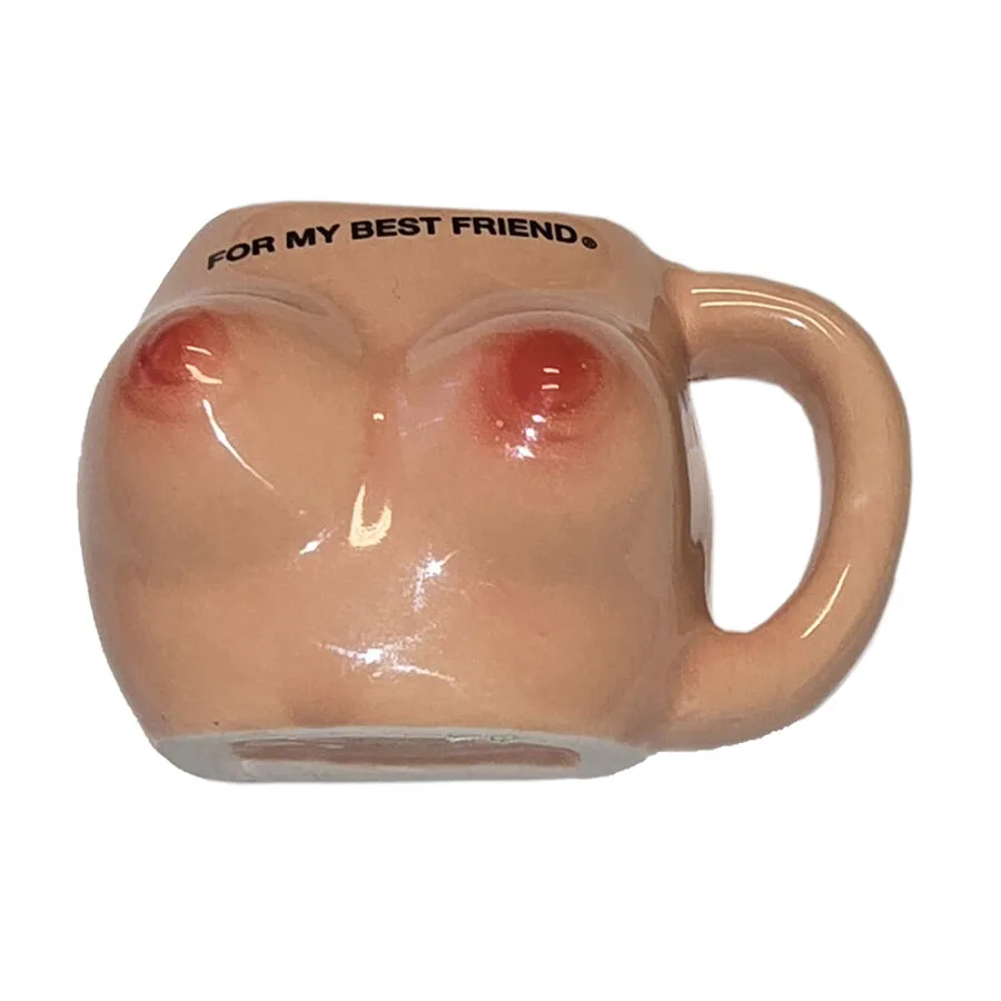 – Aimant Poitrine Dans une Tasse en Céramique « pour Mon jeu coquin