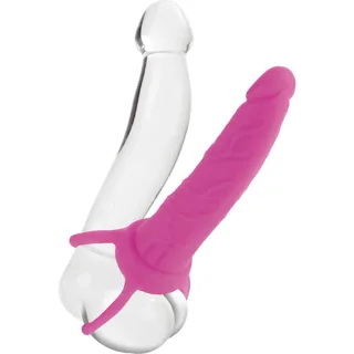 Gode Double Pénétrateur Rose Calexotics