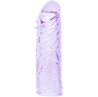 Housse Lilas pour le Pénis en Silicone Adaptable 13 cm Baile — vue 8