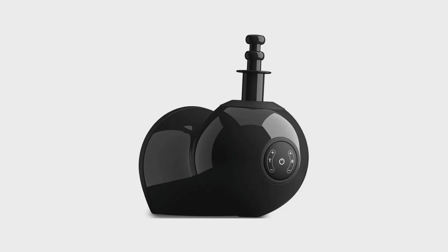 Sex machine Bigger Bang noire avec ses commandes séparées de poussée et de rotation