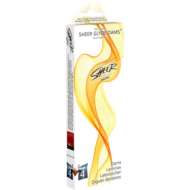 Barrages Laminas Latex Queue de Sexe Oral Sheer Glyde préservatif