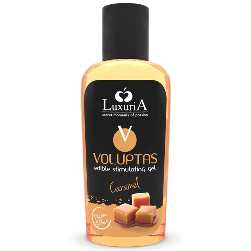 Voluptas Gel de Massage Comestible Effet Chauffant