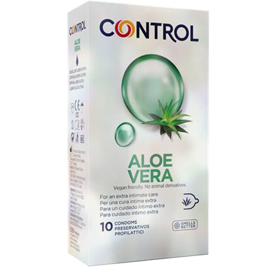 Préservatifs à l'Aloe Vera 10 Unités Control